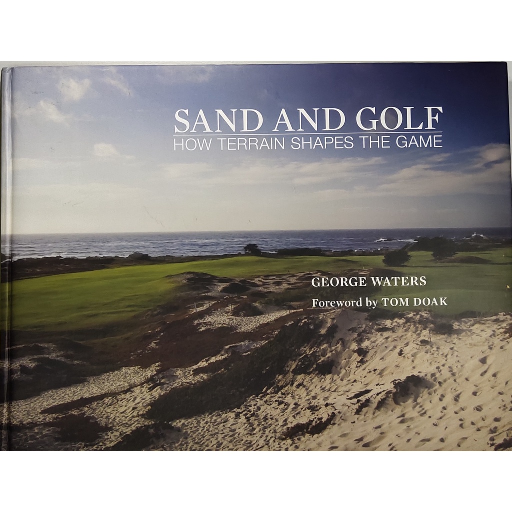 หนังสือ-สนามกอล์ฟ-ภาษาอังกฤษ-sand-and-golf-how-tettain-shapes-the-game-117page