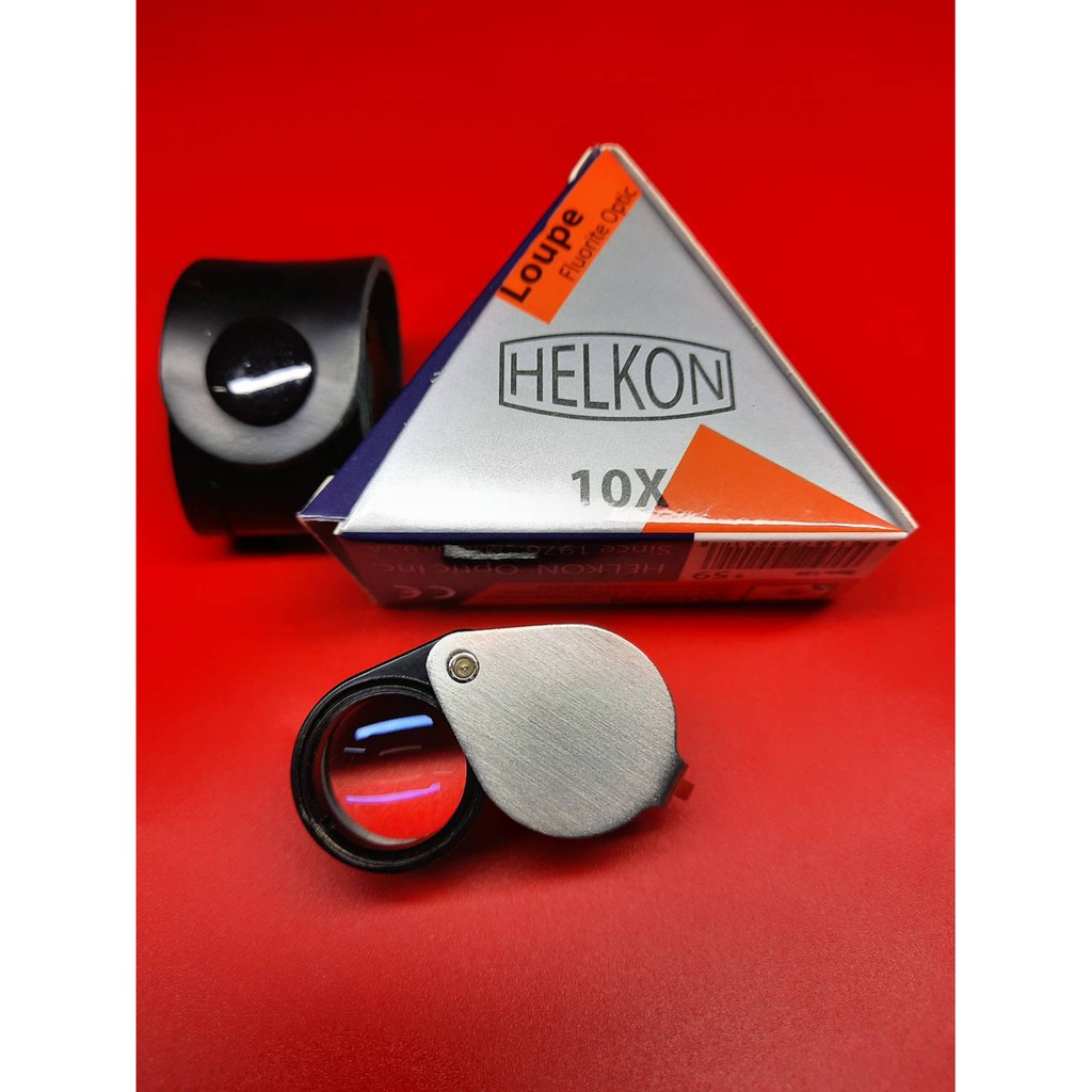helkon-10x-สีเงิน-ของแท้-แถมฟรีซองหนังตรงรุ่น