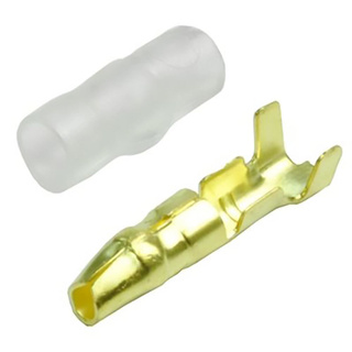 หางปลาสำหรับสายไฟ L ( Open Bullet Terminal Plug For Electric Cable L Size 20Pcs )