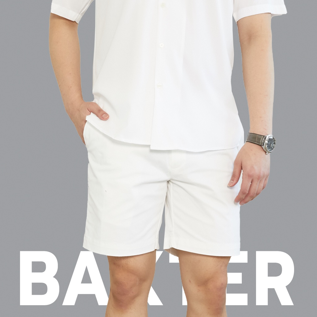 ภาพสินค้ากางเกงขาสั้นผู้ชาย 16 นิ้ว FINE CHINO BAXTER 16 RALPH T กางเกงขาสั้นชาย สีขาว ชิโน่ จากร้าน ralpht.official บน Shopee ภาพที่ 8