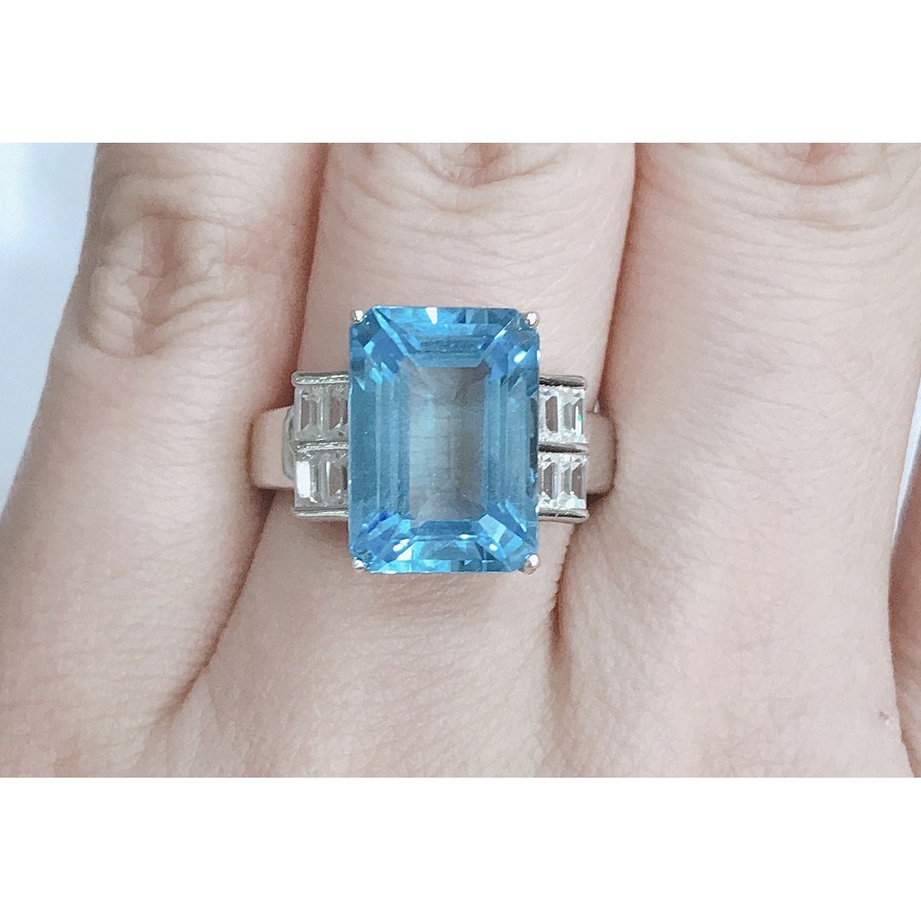 แหวนเงิน-92-5-ฝังพลอยโทแพซสีฟ้าอ่อน-swiss-blue-topaz