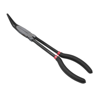 คีมปากแหลมชนิดด้ามยาว ปลายตรง ปลายงอ 45 องศา ( 45°Degree Extra Long Bent Nose Plier 270mm )