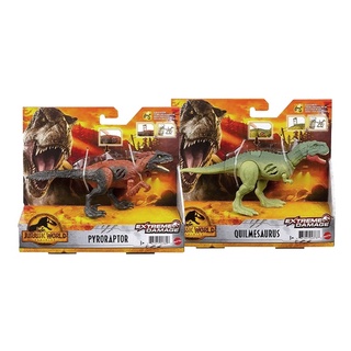 Jurassic World Dominion Extreme Damage Pyroraptor Quilmesaurus จูราสสิคเวิลด์ ฟิกเกอร์ไดโนเสาร์แบบมีบาดแผล ไพโรแรปเตอร์