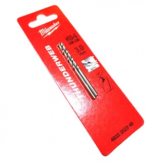 Milwaukee ดอกสว่านเจาะเหล็ก มิลวอคกี้ 1.0 - 6.8 mm HSS-G