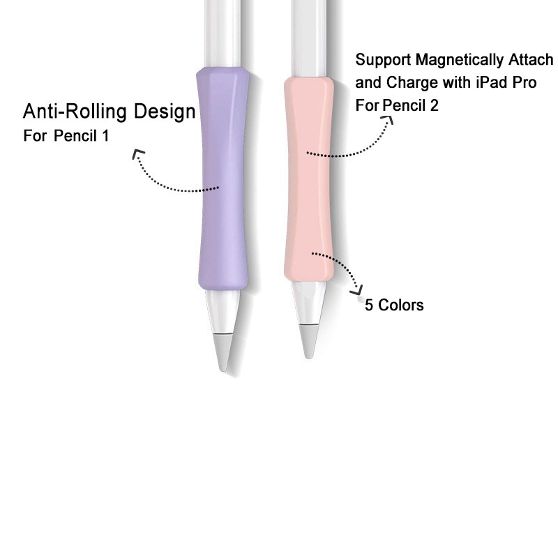เคสซิลิโคน-สําหรับ-pencil-1st-2nd-generation-grip-holder-ด้ามจับดินสอกันลื่น