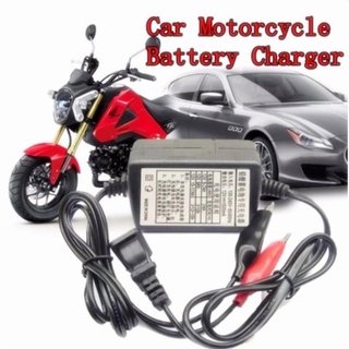 สินค้า 🔥🔥เครื่องชาร์จแบตเตอรี่ขนาด12V  sealed lead acid car motorcvcle battery charger