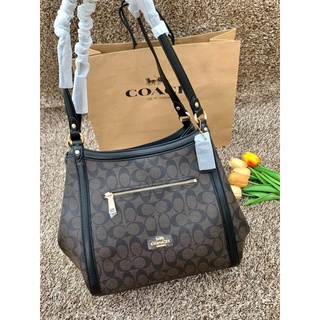 COACH KRISTY SHOULDER BAG IN SIGNATURE ((C6831//C6232))