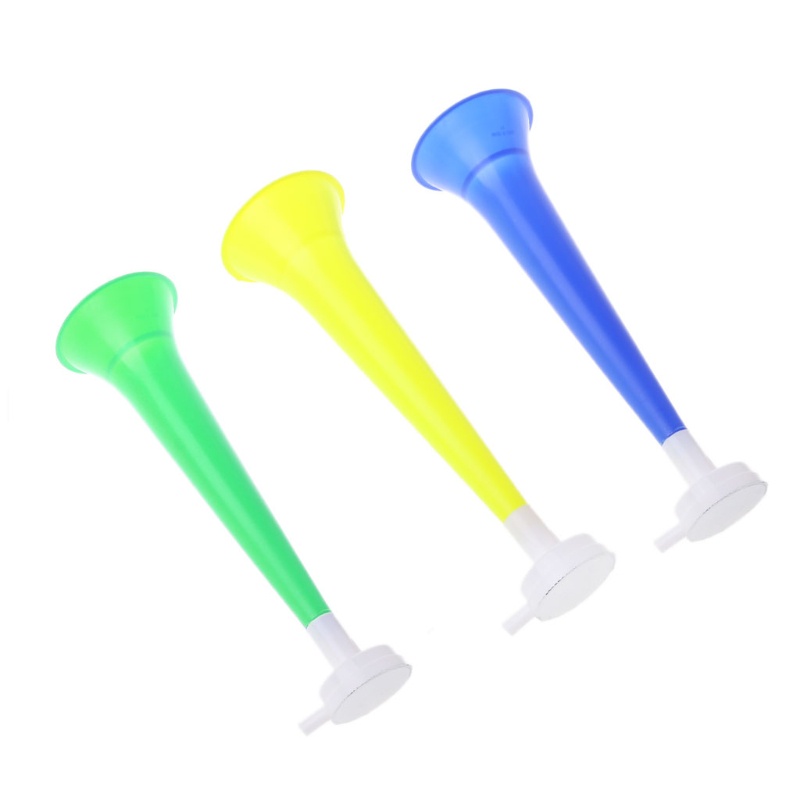 ภาพหน้าปกสินค้าแตรพลาสติกเชียร์ พร็อพเชียร์ สําหรับเล่นเกมฟุตบอล Vuvuzela