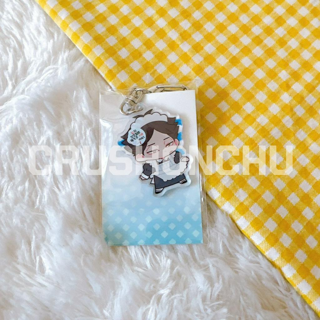 พร้อมส่ง-พวงกุญแจ-สึนะ-ชุดเมด-hq-haikyuu-ไฮคิว-คู่ตบฟ้าประทาน