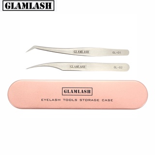 สินค้า Glamlash กล่องเคสสแตนเลสสําหรับใส่เครื่องสําอาง Gl-01 Gl-02