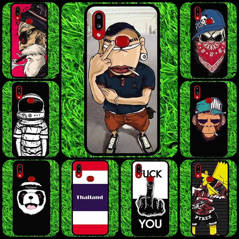 เคส-เคสมือถือ-ฟัคยู-ซิมสัน-แพนด้า-ไทย-แนว-samsung-a01-a02-a02s-a03s-a32-4g-a32-5g