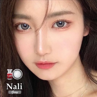 ✨ Nali gray (Lovely lens) ขนาดBig ตาโต ✔️เลนส์จดทะเบียนถูกต้อง (บิ๊กอาย คอนแทคเลนส์ bigeyes)