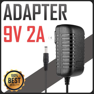 ภาพหน้าปกสินค้าADAPTER AC 110V 220V To DC 9V 2A 5.5x2.1mm Power Supply Adapter Charger หัว2.5mm ที่เกี่ยวข้อง