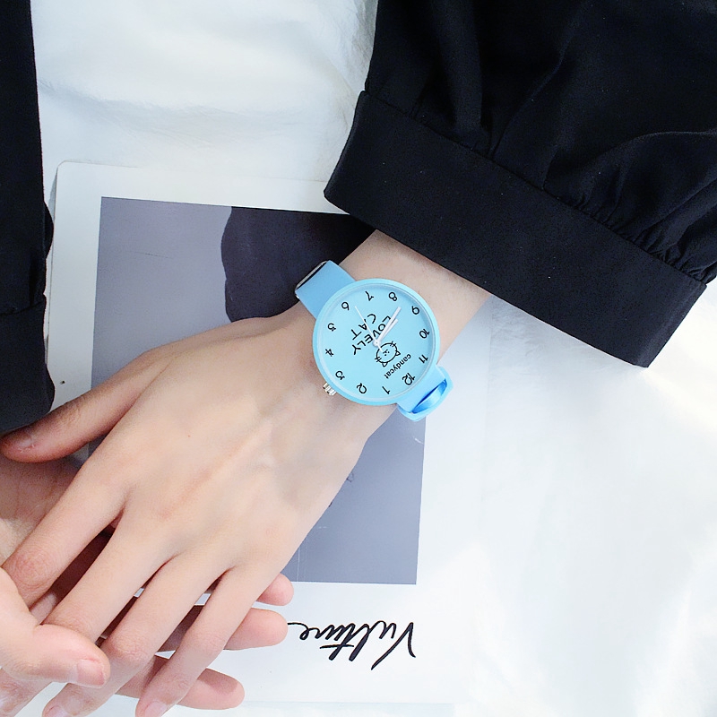 ภาพสินค้านาฬิกาข้อมือแฟชั่น สีสันสดใส จากร้าน meihang.th บน Shopee ภาพที่ 3