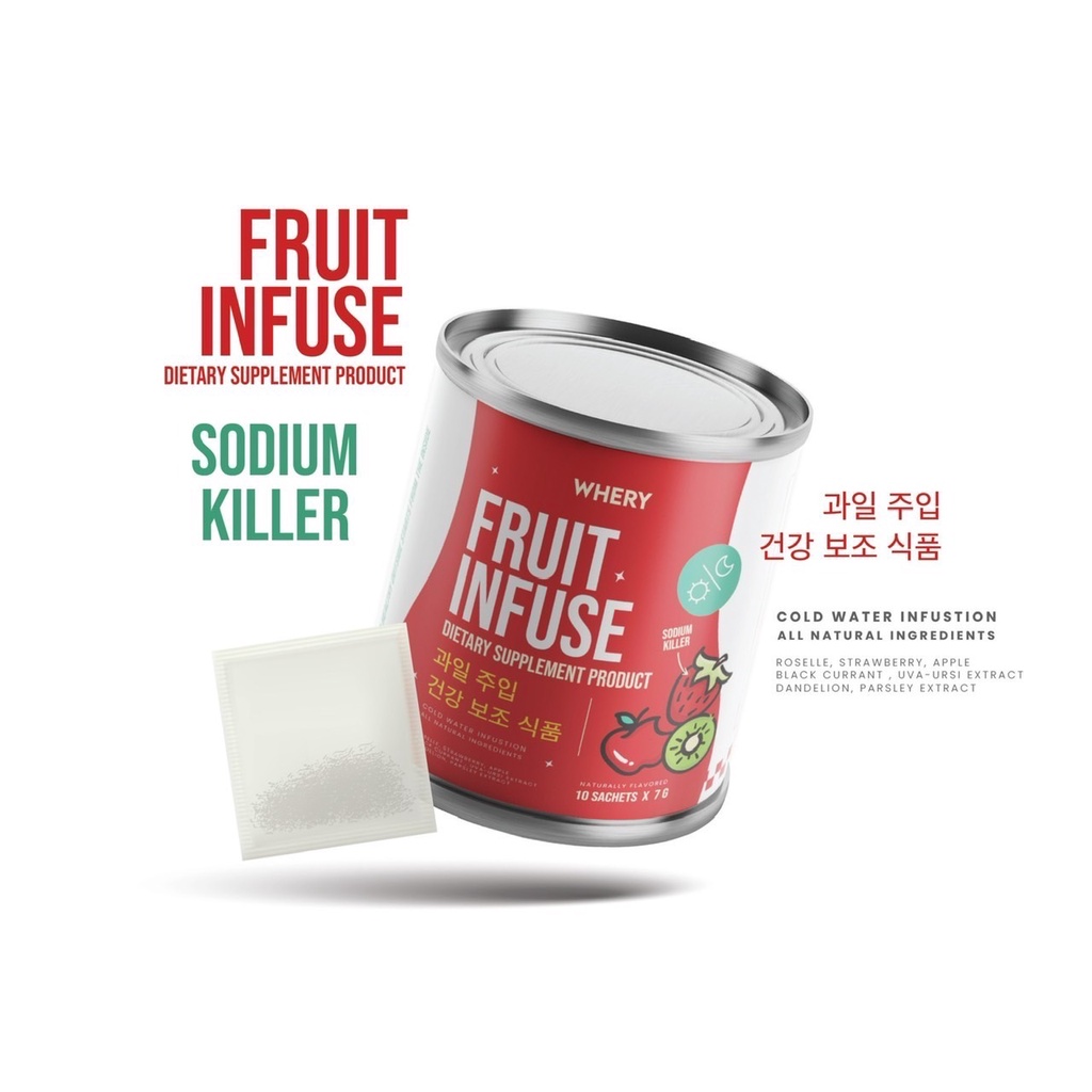 ภาพหน้าปกสินค้าผลไม้หมัก พร้อมส่งของแท้ - น้ำผลไม้หมักขับโซเดียม  FRUIT INFUSE น้ำผลไม้ขับโซเดียม เร่งเผาผลาญ จากร้าน blinkskin_ บน Shopee