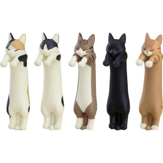 Sakuna: Of Rice and Ruin Long Cat Miniature Figures ( 1box : Cat 5 pcs.)