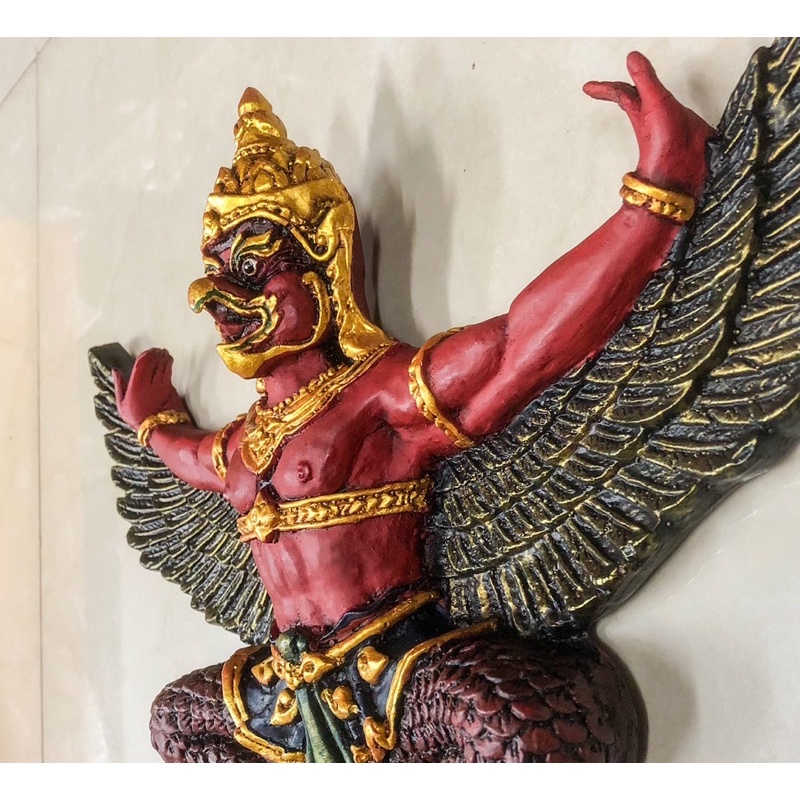 ภาพสินค้าครุฑ พญาครุฑ พญาครุฑสัจจะมหาราช กายสีแดง บูชาพญาครุฑ จากร้าน sang_phu_thai บน Shopee ภาพที่ 1