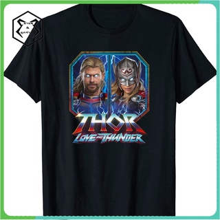 เสื้อยืดทุกวันdailyเสื้อยืดท็อป ลาย marvel Thor Love and Thunder Thor and Mighty Thor สําหรับผู้ชาย ผู้ใหญ่Sto5XL