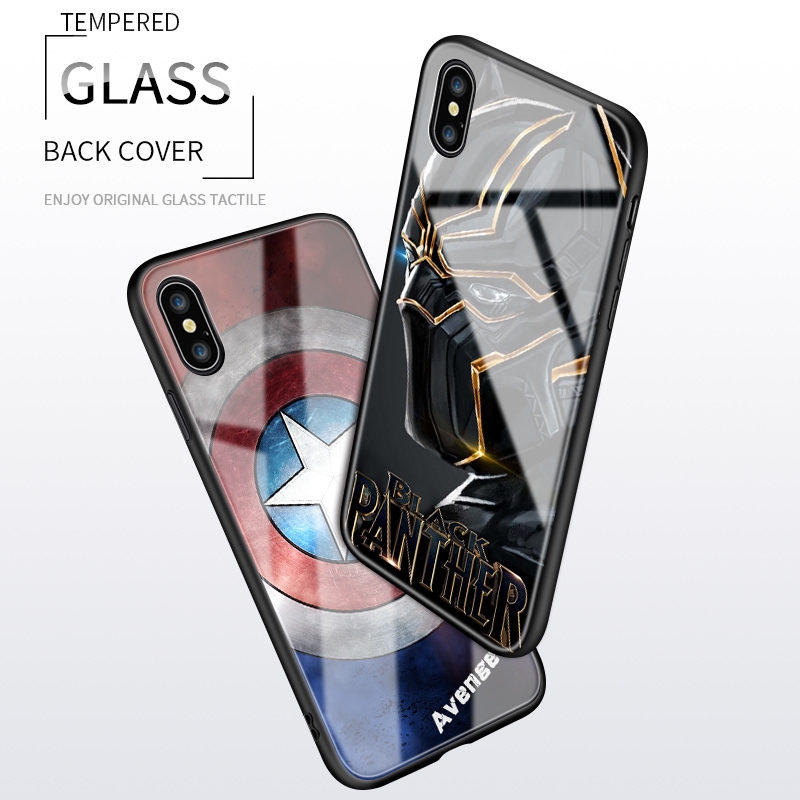 for-samsung-galaxy-s20-s20-plus-s20-ultra-s20-fe-4g-5g-marvel-เคสโทรศัพท์กระจกเทมเปอร์ฝาหลัง-เคสโทรศัพท์-cover