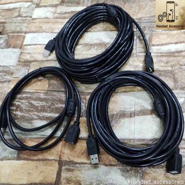 Usb hubs สายไฟชายกับหญิงพอร์ต usb ขยายความยาว wayar komputer ขยาย usb ...