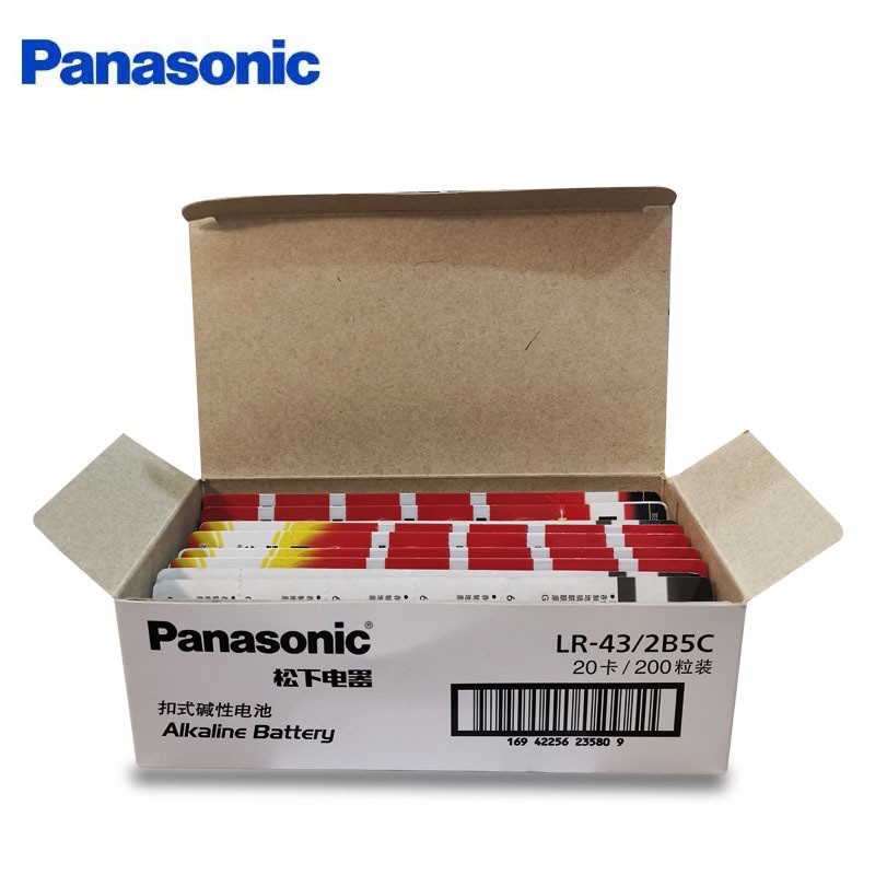 ภาพหน้าปกสินค้า(พร้อมส่ง)Panasonic ถ่านกระดุม ถ่านเครื่องคิดเลข 1154 LR1130 LR43 LR44 A76 LR41 192 357 AG3 AG13 แบ่งขาย จากร้าน khaidee_shop บน Shopee