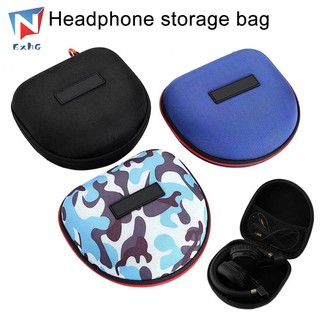 ExhG❤❤❤High quality Portable Headphone Case Shockproof EVA Headset Storage Bag Earphone Zipper Box for Marshall @TH