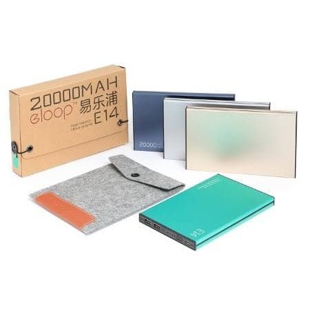 lt-hot-eloop-e14-แบตสำรอง-20000mah-ฟรีซองผ้า-พร้อม-สายชาร์จ