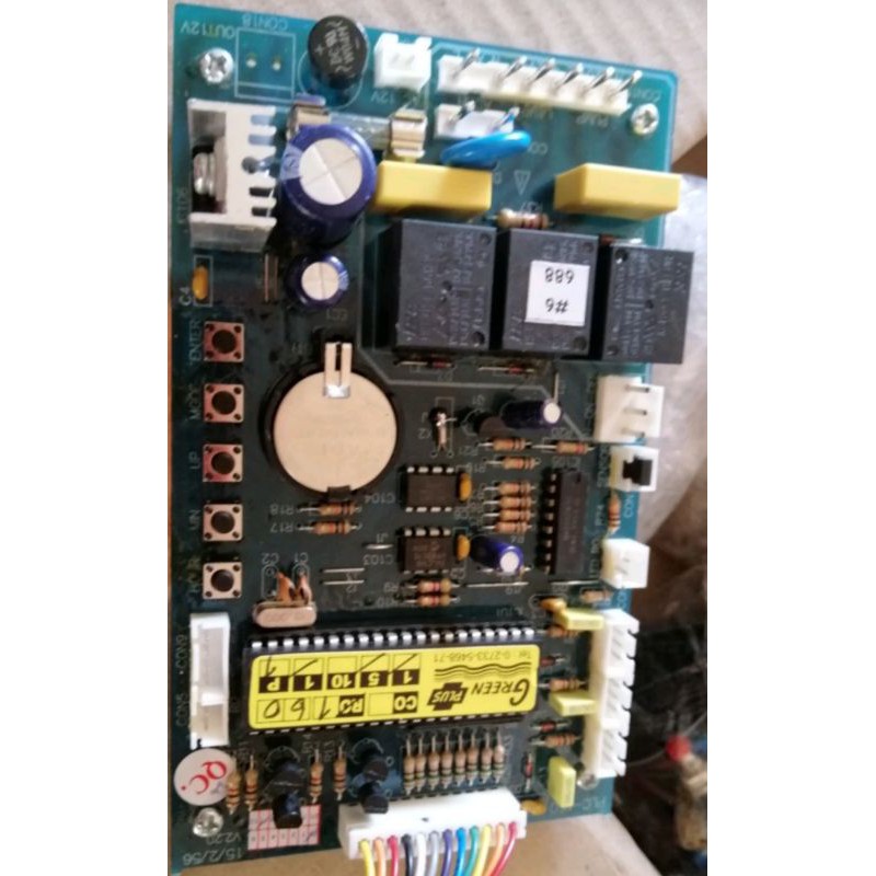 แผงวงจรตู้น้ำหยอดเหรียญกรีนพลัส-plc-160
