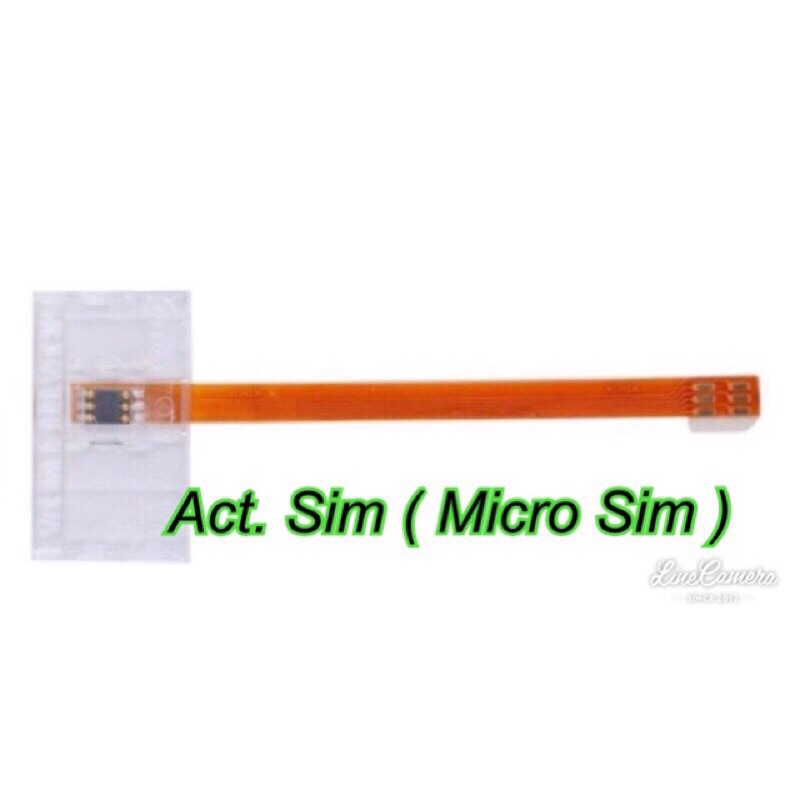 ตัวแอคซิม Act.Sim (Micro Sim) ตัวอ่านซิมการ์ด สำหรับเขตซิมแอคซิมเปิด ...