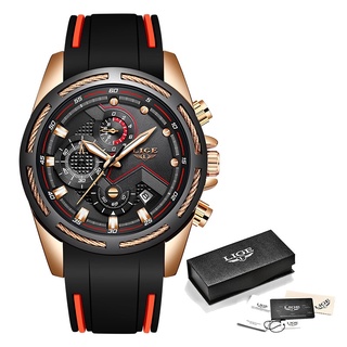 LIGE New Mens Watches Top Luxury Brand Men Unique Sports Watch Men s Quartz Date Clock