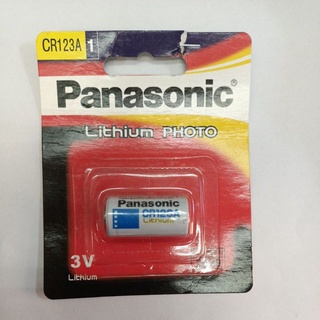 ถ่าน Panasonic CR123A Lithium 3V