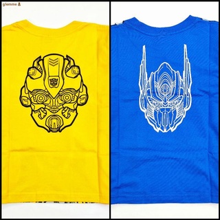 ✻glemme♙เสื้อยืดเด็ก แถมหน้ากาก ทรานส์ฟอร์เมอร์ส Transformers (ลิขสิทธิ์แท้)