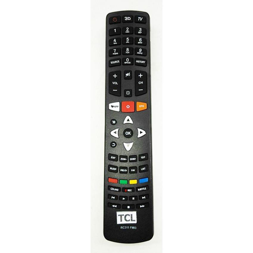รีโมทสำหรับทีวี LCD,LED TCL รุ่น RC311 FM13 สีดำ | Shopee Thailand