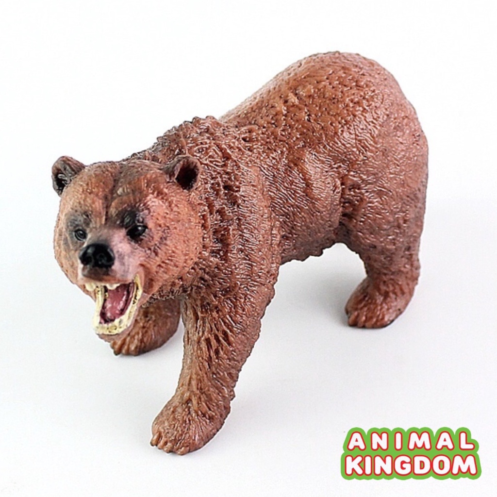 animal-kingdom-โมเดลสัตว์-หมีสีน้ำตาล-ขนาด-11-80-cm-จากหาดใหญ่