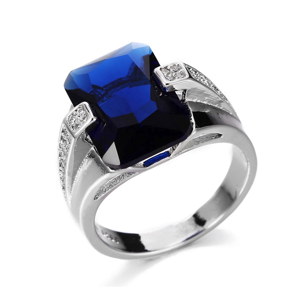 sapphire-emerald-diamond-white-gold-mens-womens-silver-fashion-jewelry-crystal-gemstone-wedding-rings