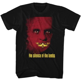 A &amp; E Designs Silence Of The Lambs เสื้อยืดลําลองแขนสั้นสําหรับผู้ชาย pkIf