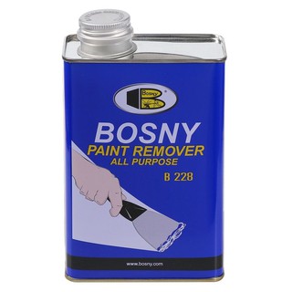 น้ำยาลอกสี BOSNY B228 1/4 แกลลอน น้ำยาอื่นๆ น้ำยาเฉพาะทาง วัสดุก่อสร้าง PAINT REMOVER BOSNY B228 1/4GL