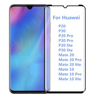 2 in 1 ฟิล์มกระจกและเลนส์กล้องสําหรับ huawei p 30 p 30 pro p 20 lite p 20