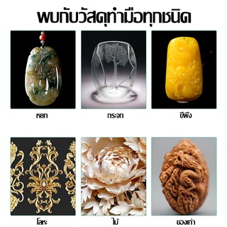 ภาพขนาดย่อของภาพหน้าปกสินค้าSA เครื่องเจียร์ไฟฟ้า เครื่องเจียรสายอ่อน เครื่องขัดส เครื่องเจียร์ไร้สาย เครื่องเจียร์ Mini อุปกรณ์เสริม 25 ชิ้น จากร้าน satasmarttools บน Shopee ภาพที่ 4