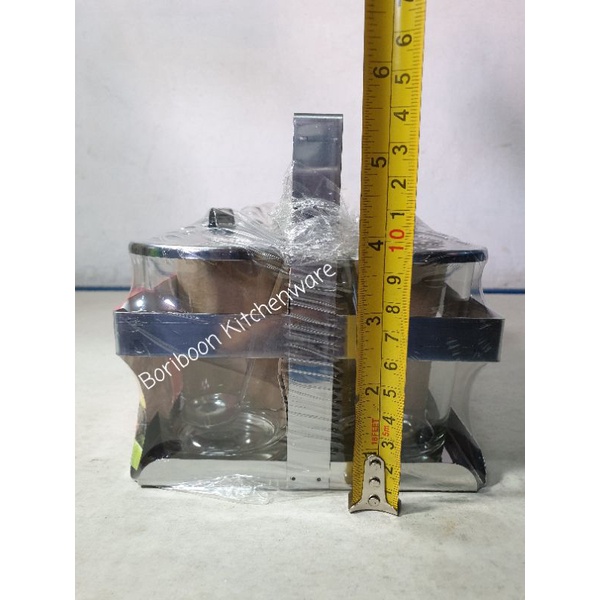 ชุดพวงเครื่องปรุง-4-ช่อง-แก้ว-ความจุ-9-ออนซ์-rocket-seasoning-4-pieces-set-glass-9-oz-ตราจรวด