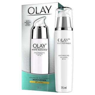 OLAY White Radiance Llight Perfecting Day Lotion SPF24 PA++ โอเลย์ ไวท์เรเดียนซ์ ไลท์ เพอร์เฟคติ้ง เดย์โลชั่น 75ml.