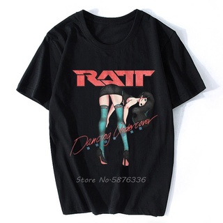 [S-5XL] เสื้อยืด ผ้าฝ้าย พิมพ์ลาย Ratt Dancing Undercover Heavy Metal Music สไตล์คลาสสิก สําหรับผู้ชาย และผู้หญิง