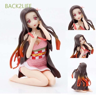 Back2Life Q Version Demon Slayer โมเดลตุ๊กตา Pvc ของเล่นสําหรับเด็ก