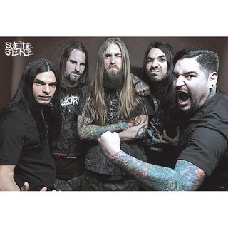 โปสเตอร์ วง ดนตรี Suicide Silence ซูไซ ไซเลน รูปภาพ ติดผนัง สวยๆ poster 34.5 x 23.5 นิ้ว (88 x 60 ซม.โดยประมาณ)