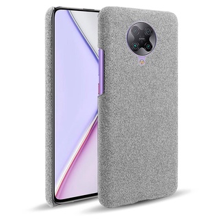 Xiaomi Redmi K30 Pro Zoom Ultra 10X 4G 5G K20 Pro 10 Pro Cloth Texture Fitted Phone Case Fabric Antifingerprint Back Cover