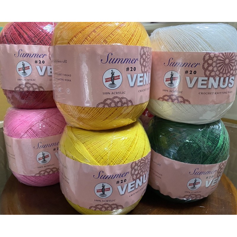 ด้ายซัมเมอร์วีนัส-venus-summer-20-น้ำหนัก-100-กรัม