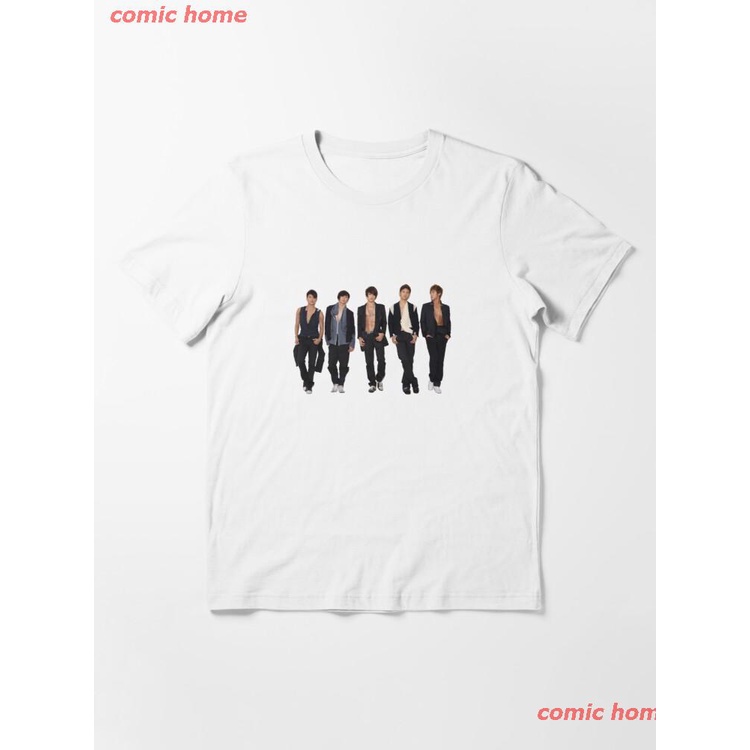 2022-tvxq-tvxq-essential-t-shirt-ผู้หญิง-ดพิมพ์ลาย-ดผ้าเด้ง-คอกลม-cotton-ความนิยม-discount-unisex