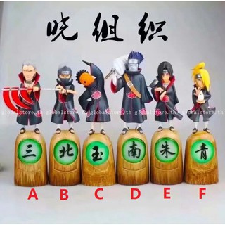 ฟิกเกอร์ Naruto Akatsuki Deidara &amp; Tobi tobb tobb Figurines gift