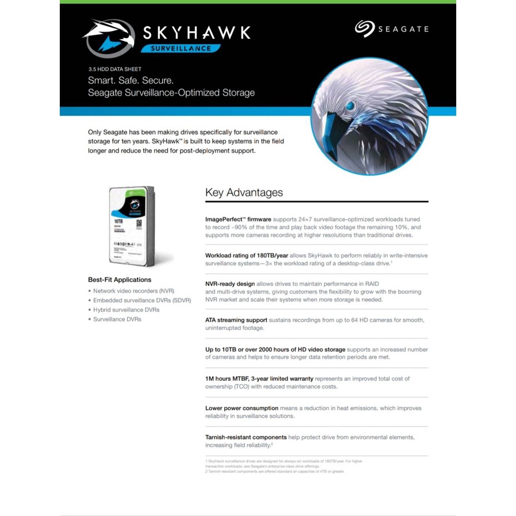 harddisk-2tb-seagate-skyhawk-ฮาร์ดดิสสำหรับกล้องวงจรปิด