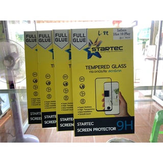 ฟิล์มกันรอย ฟิล์มกระจก ใส เต็มจอ อินฟินิกซ์ Infinix Hot10play SmartHD2021 Hot9play